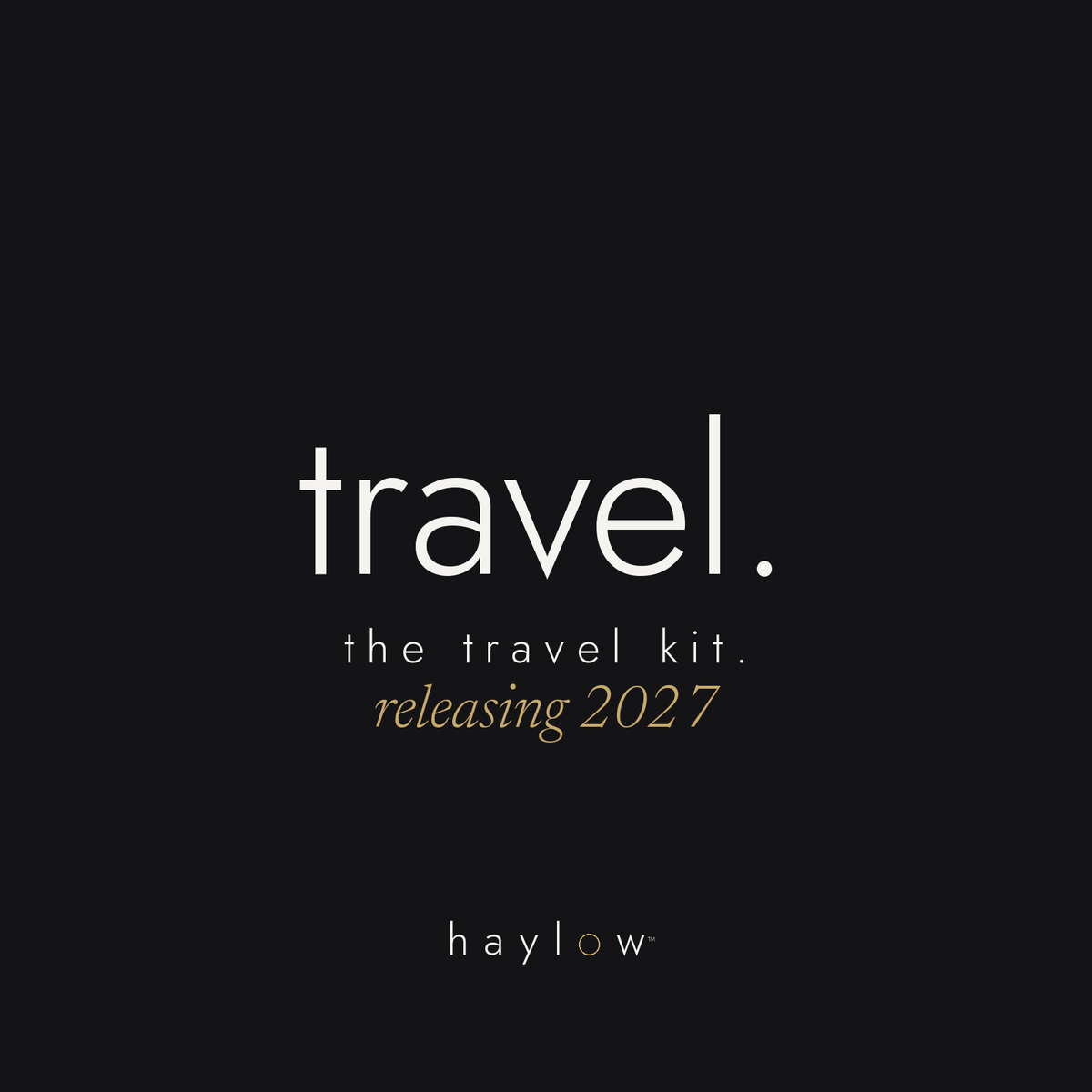 the travel kit.